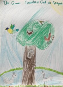 Child's Image of the oak tree - number 2