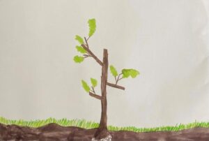 Child's Image of the oak tree - number 3